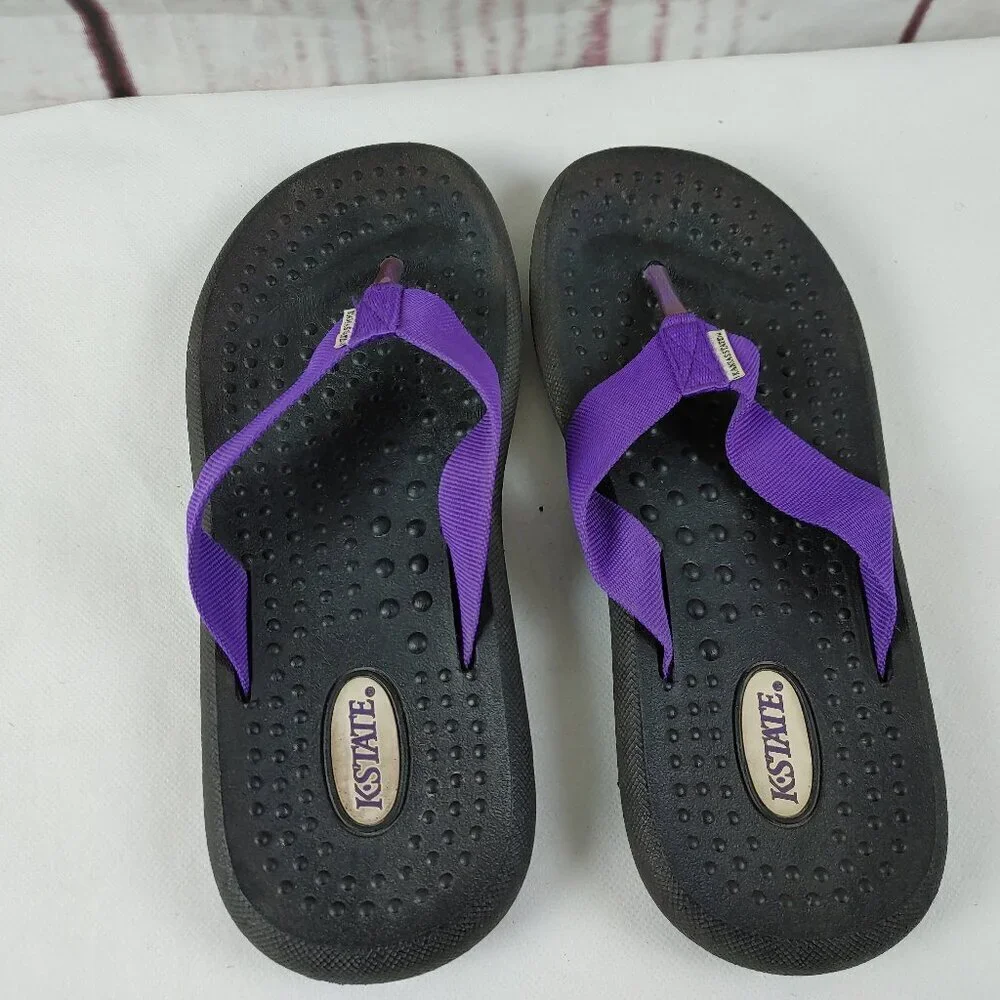 Kansas State Slippers Size S